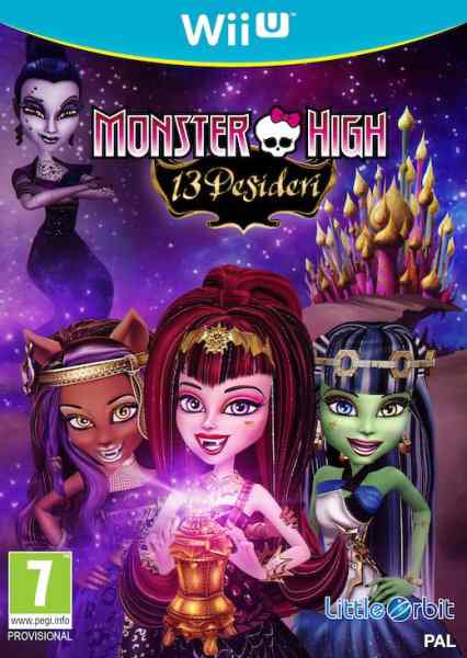 Monster High 13 Deseos Wii U